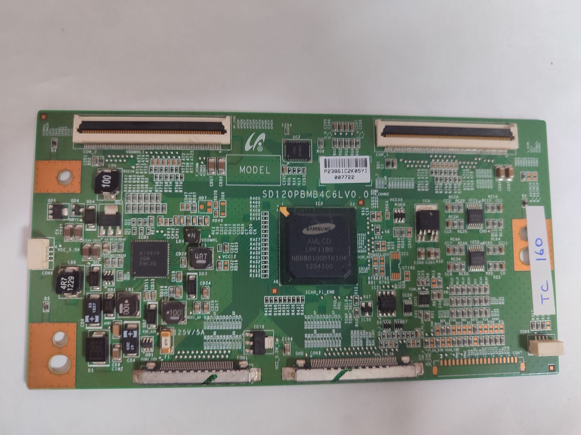 SD120PBMB4C6LV0.0 ,LTA460HQ12-Q03 , ARÇELİK A46-LEG-6B , T-CON BOARD